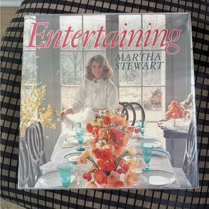 Martha Stewart Entertaining Hardcover Book -